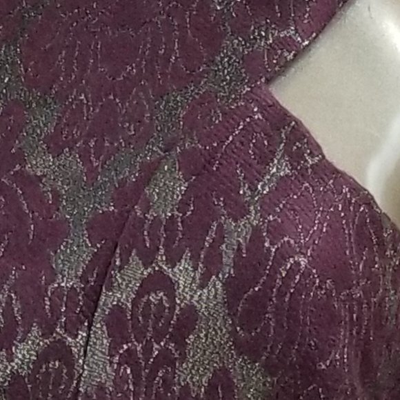 Purple Lace Dress - with Free Gift - Picture 3 of 4